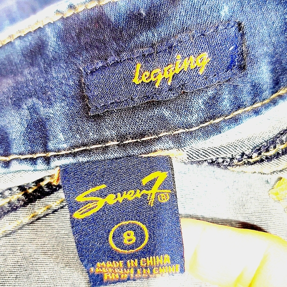 SEVEN 7 Women's Jeans Leggings Size 8 - Picture 11 of 14